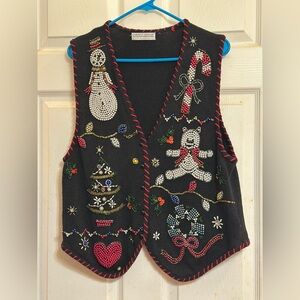 Vintage Christmas Vest